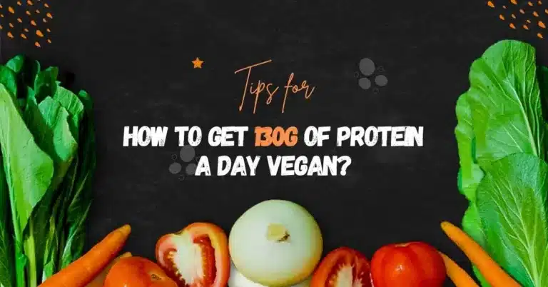 How to get 130g of protein a day vegan