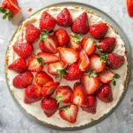 no bake strawberry cheesecake