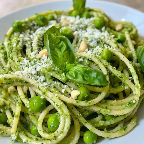 pea protein pesto pasta